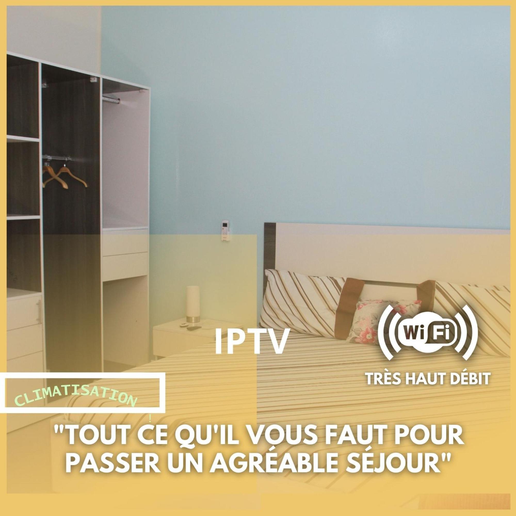 " Le Nid Douillet ", Un Fabuleux Studio, Calme, Cosy Et Bien Climatise Au Centre De Saly Extérieur photo