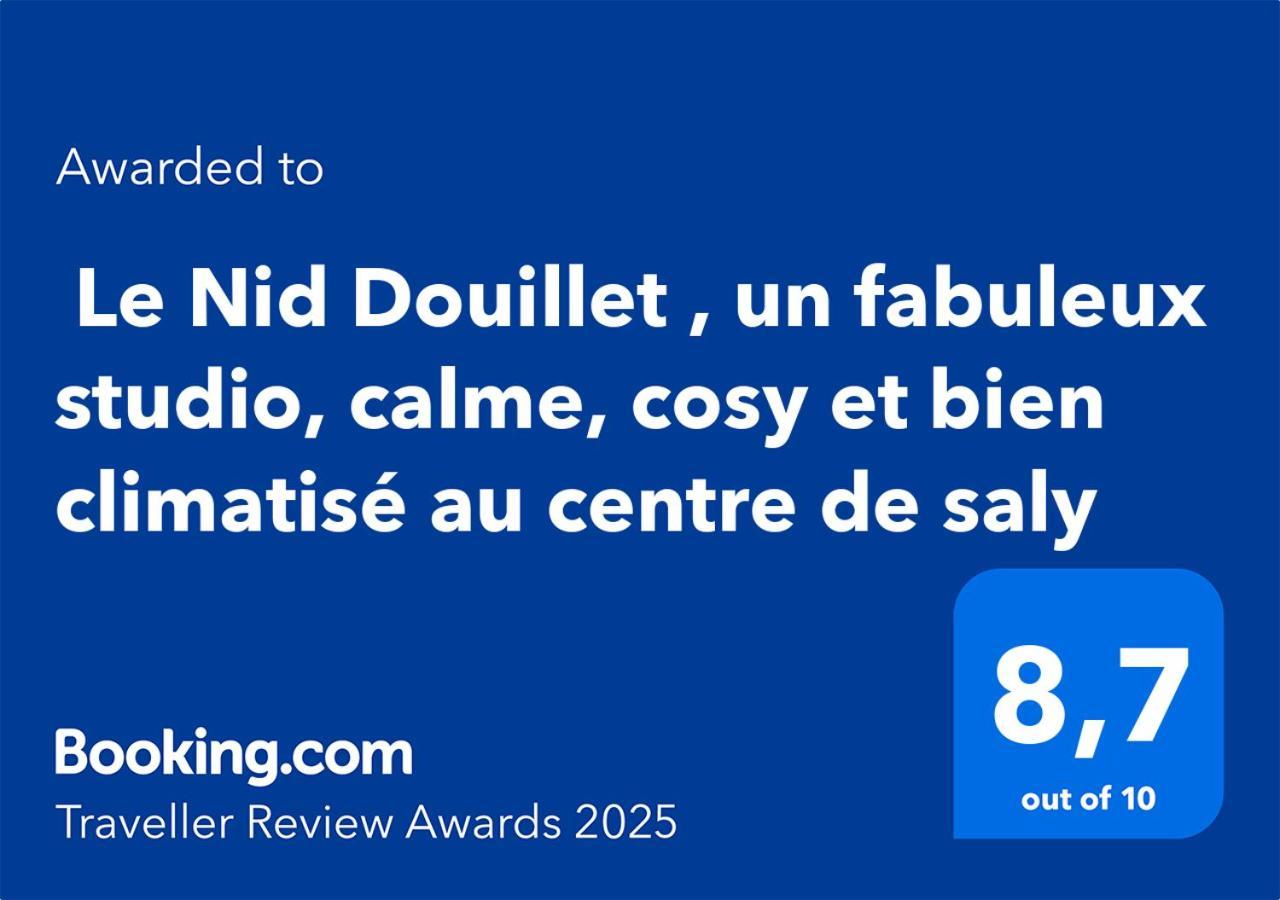 " Le Nid Douillet ", Un Fabuleux Studio, Calme, Cosy Et Bien Climatise Au Centre De Saly Extérieur photo